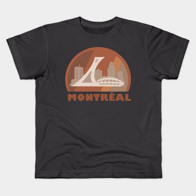 Montreal Kids T-Shirt by Tanimator